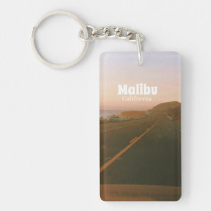 Llavero Malibú, viaje por carretera en California