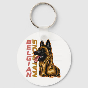Llavero Malinois belga