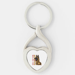 Llavero Malinois belga