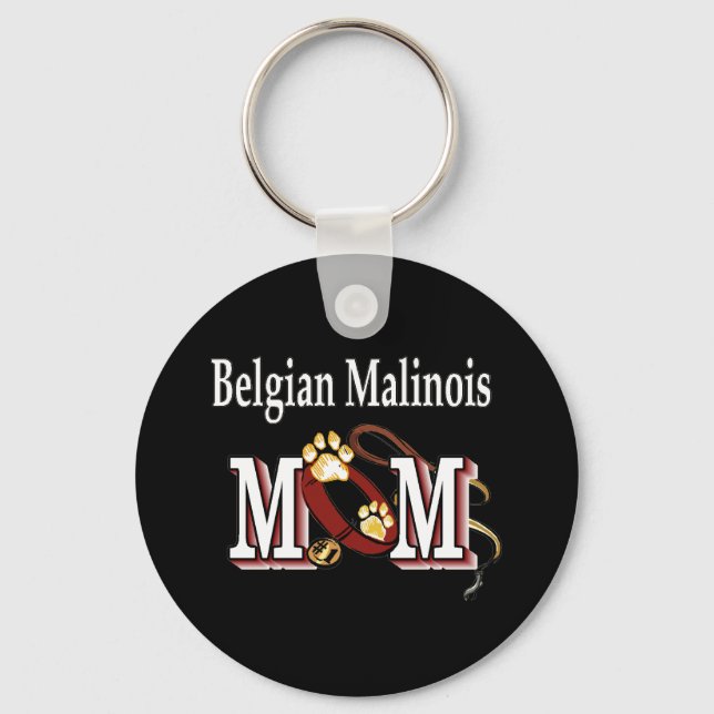 Llavero Malinois Dog MOM (Anverso)