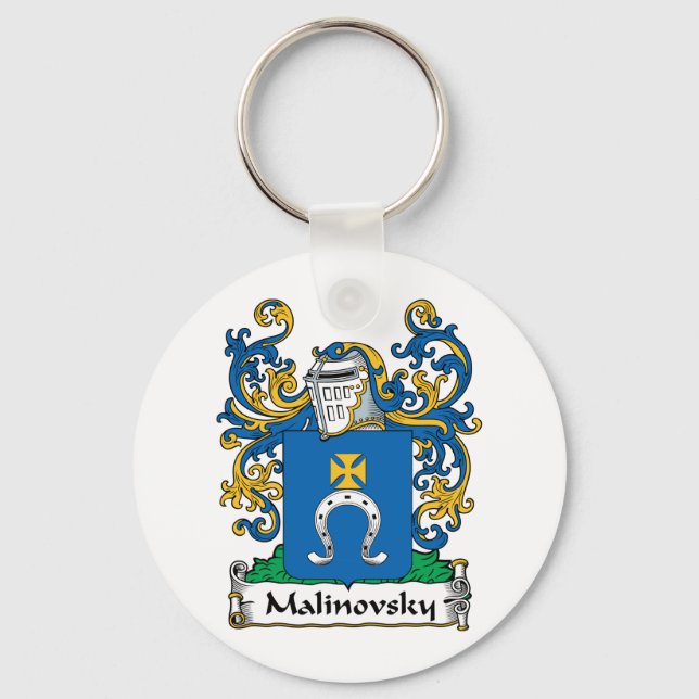 Llavero Malinovsky Family Crest (Anverso)