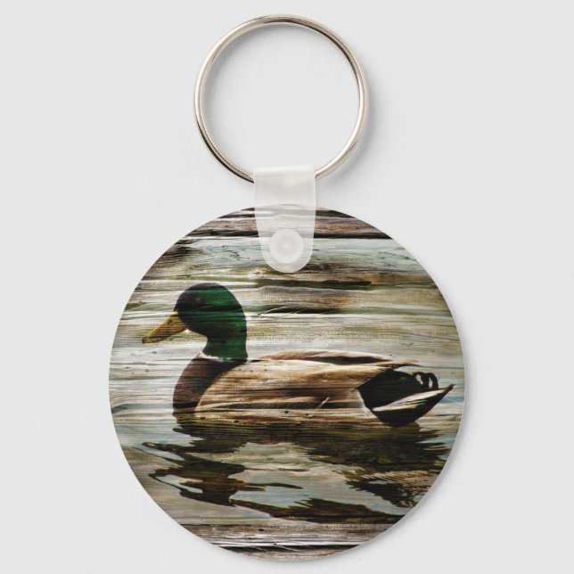 Llavero Mallard Duck (Anverso)