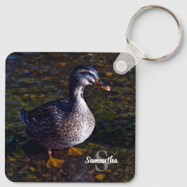 Llavero Mallard Duck Keyring