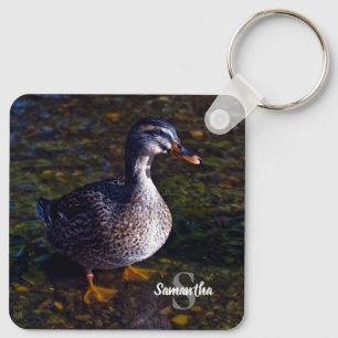 Llavero Mallard Duck Keyring