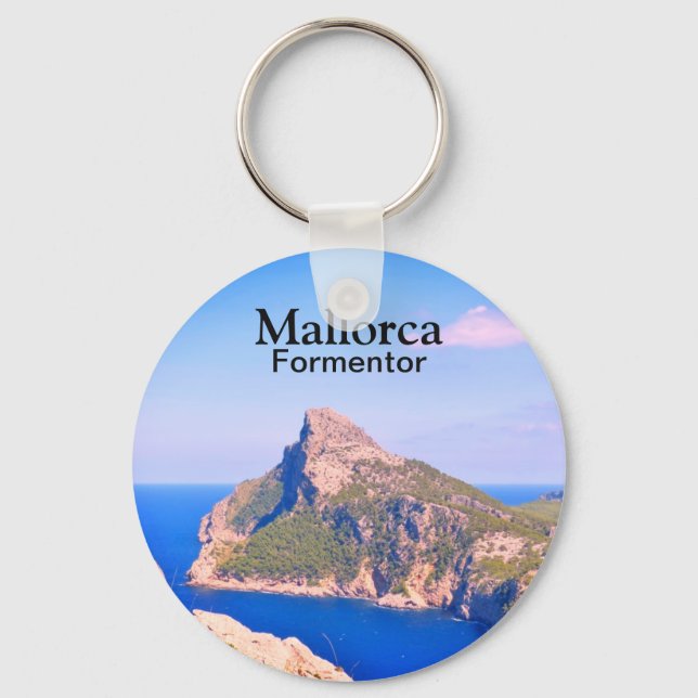 Llavero Mallorca Formentor Travel Souvenir (Anverso)