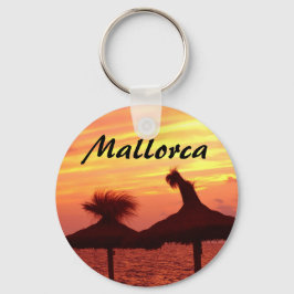Llavero Mallorca Sunset Travel Photo Souvenir