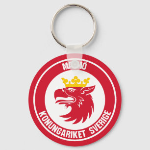 Llavero Malmö Round Emblem