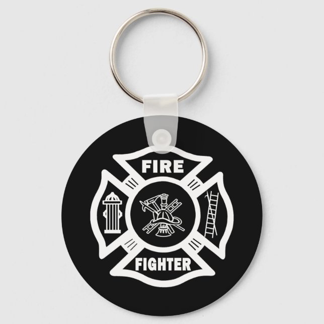 Llavero Maltés luchador de incendios (Anverso)