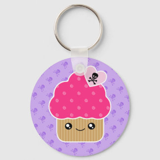 Llavero Malvado Pastel De La Muerte Kawaii Keychain