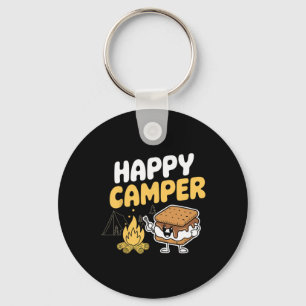 Llavero Malvavisco para campamento S'mores Kawaii
