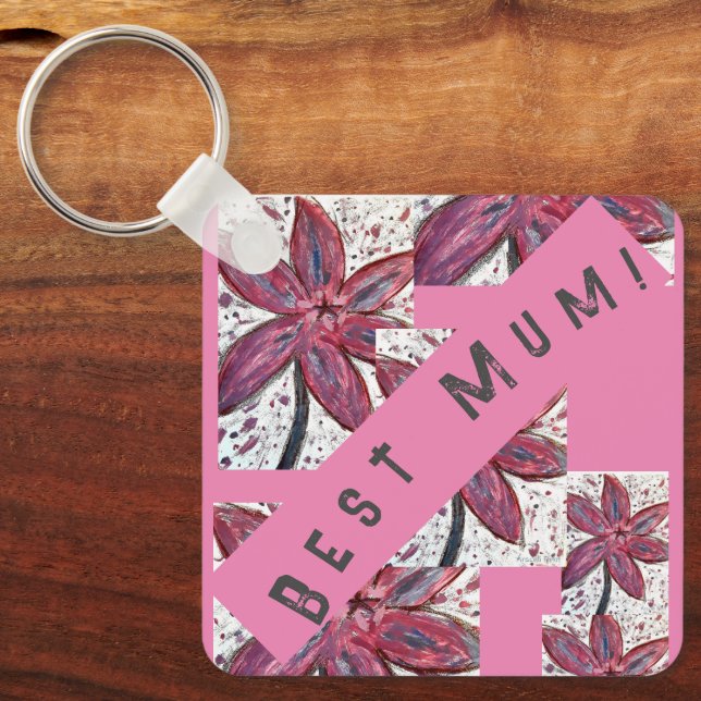 Llavero ¡mamá! (Anverso)