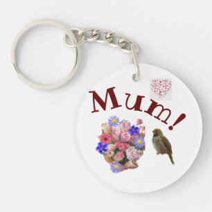 Llavero ¡Mamá acrílica de Keychain!