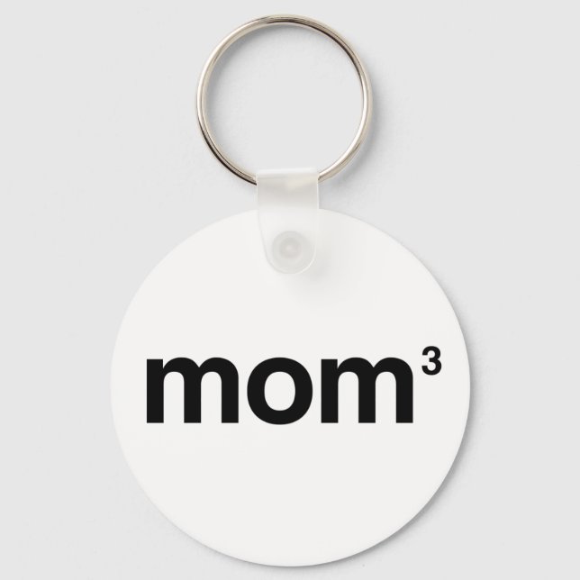 Llavero Mamá al poder de 3 (Anverso)
