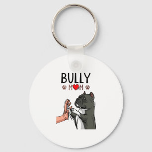 Llavero Mamá American Bully Perrita Linda Mama Perro Diver