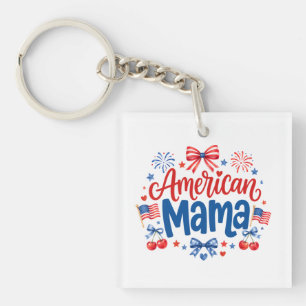 Llavero Mamá Americana
