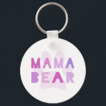 Llavero Mama bear<br><div class="desc">Para encontrar los diseños correspondientes de "oso papa" y "oso bebé", entre "tienda de inspiración para oso papa" o "tienda de inspiración para oso bebé" en la barra de búsqueda de arriba. , día, nuevo, huella, pie, lindo, a juego, familia, padre, bebé, hammam, púrpura, "rosado caliente", hijo, hijo, hijos, hijos,...</div>
