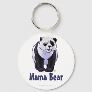 Llavero Mama Bear Panda Bear Key Chain