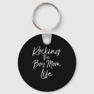 Llavero Mamá Bonita De Chicos Regalo De Hijos Rockeando La