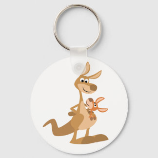 Llavero Mamá canguro Personalizado y Joey Keychain