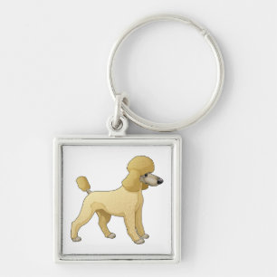 Llavero Mamá Caniche Toy Rescatada Cachorro Papá Fur Mama