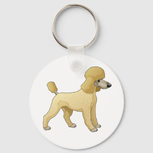 Llavero Mamá Caniche Toy Rescatada Cachorro Papá Fur Mama