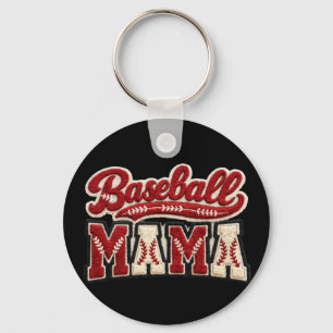 Llavero Mamá de béisbol