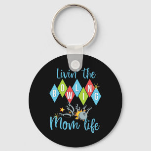 Llavero Mamá de bolos retro Reina bolera D 