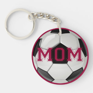 Llavero Mamá de Fútbol Colores Personalizados
