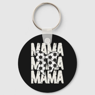 Llavero Mamá de fútbol Coquette Lazo Deportes Mamá Lindo F