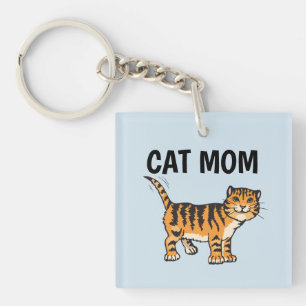 Llavero MAMÁ DE GATO ginger 