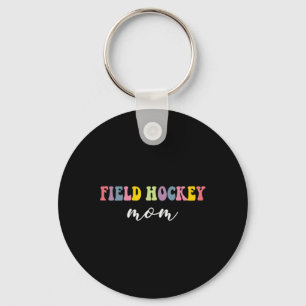 Llavero Mamá de Hockey sobre Césped Divertida Jugadora de