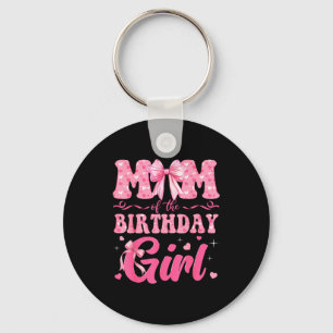 Llavero Mamá De La Cumpleañera Familia Nk Coquette Bow 