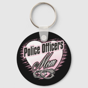 Llavero Mamá de los oficiales de policía