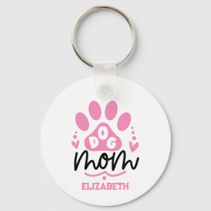 Llavero Mamá de Perro Personalizada - Día de la Madre