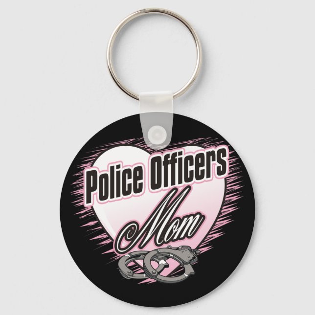 Llavero Mamá de policías (Anverso)
