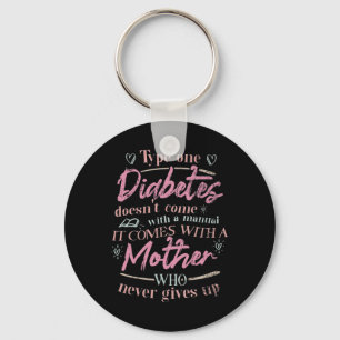 Llavero Mamá De Un Niño Con Diabetes T1d