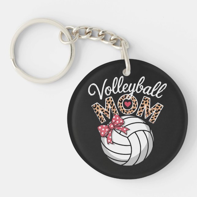 Llavero Mamá de voleibol (Frente)