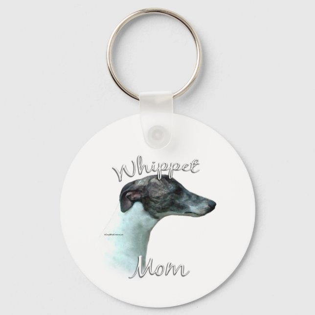 Llavero Mamá de Whippet 2 (Anverso)