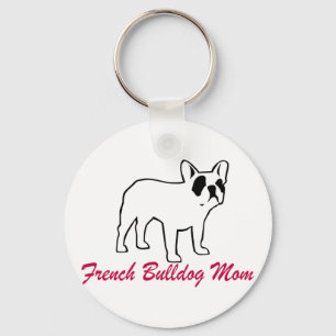 Llavero Mamá del bulldog francés