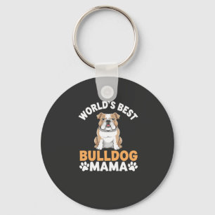 Llavero Mamá del Bulldog más grande del mundo