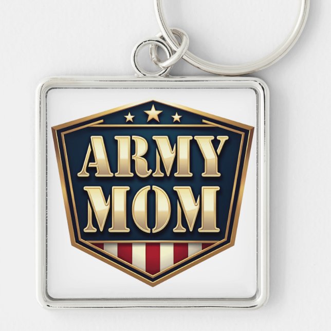 Llavero Mamá del Ejército  (Frente)