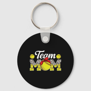 Llavero Mamá del equipo Leopard Softll Mamá del equipo Sof
