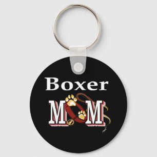 Llavero MAMÁ del perro del boxeador
