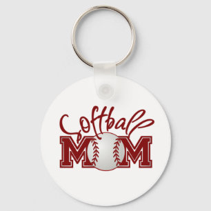 Llavero MAMÁ del softball