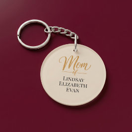 Llavero Mamá Elegante Personalizada