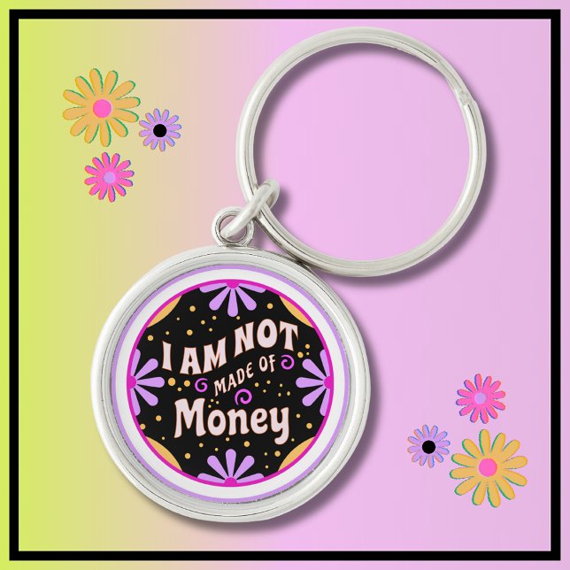 Llavero Mamá es divertida y dice que no estoy hecho de din (Funny Mom Saying About Money. A fun Mom Life Gift for Budget Conscious Moms Who Love to Laugh.)