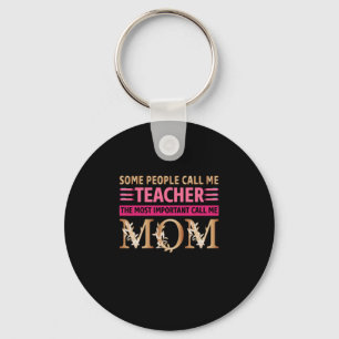 Llavero Mamá Es Mamá Y Maestra