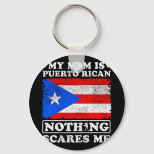 Llavero Mamá es puertorriqueña, nada me asusta el día de l