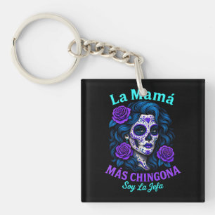 Llavero Mamá española divertida