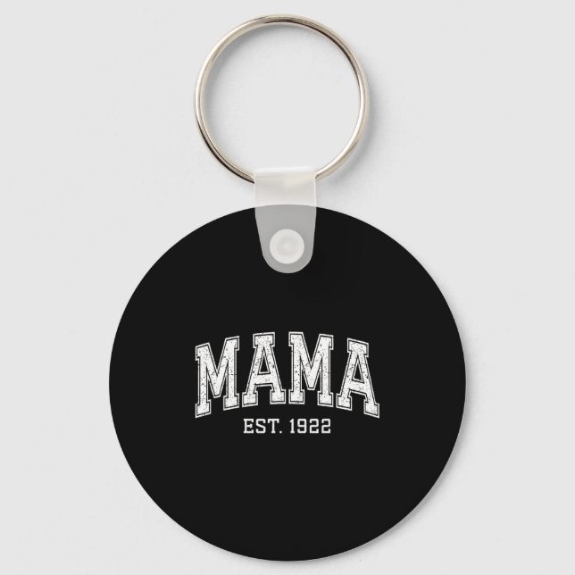 Llavero Mama Est 1922 Mom D Mothers Day Ized  (Anverso)